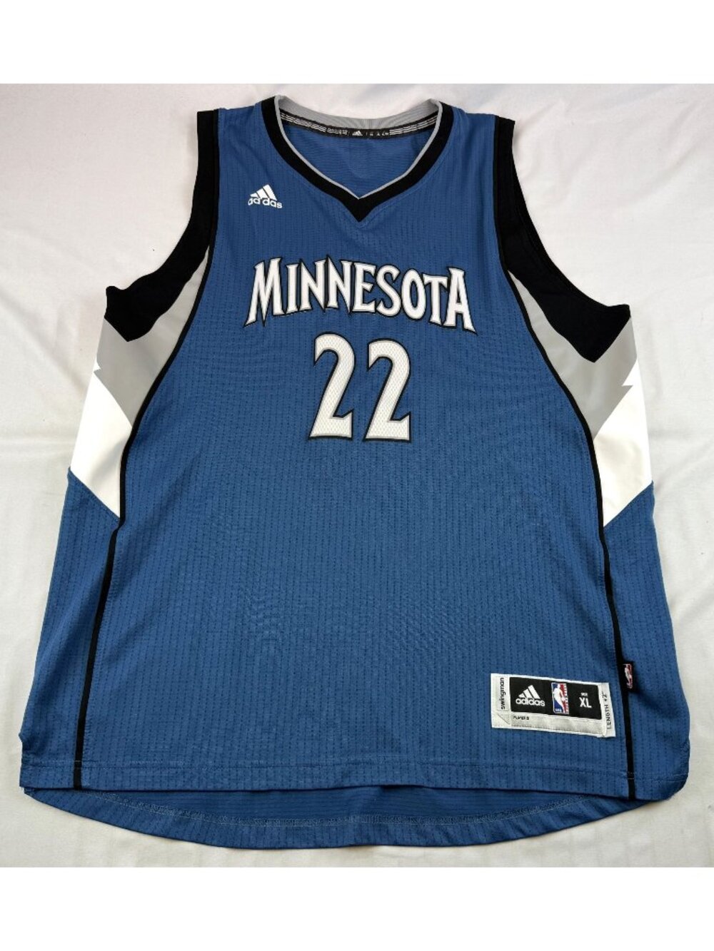 Adidas Andrew Wiggins #22 Timberwolves NBA Jersey Sz XL